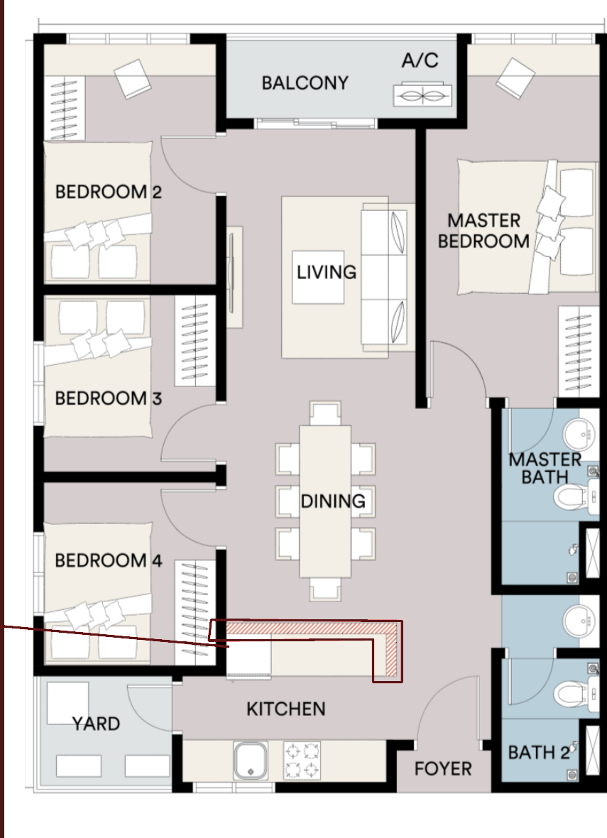Type D floorplan thumbnail
