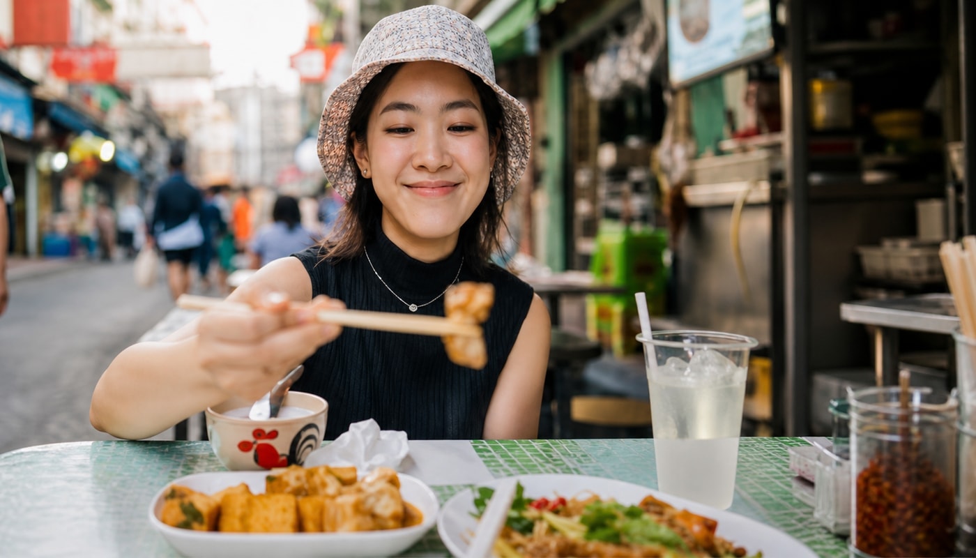 Street food mood imagery for SENA retail