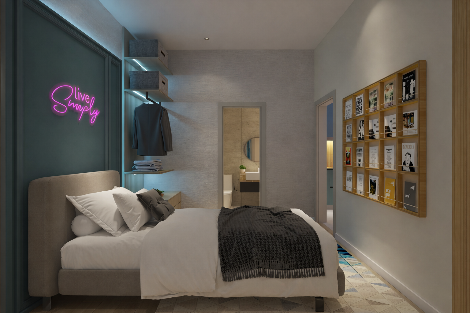 Type A room render